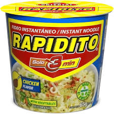 Fideos instantáneos RAPIDITO